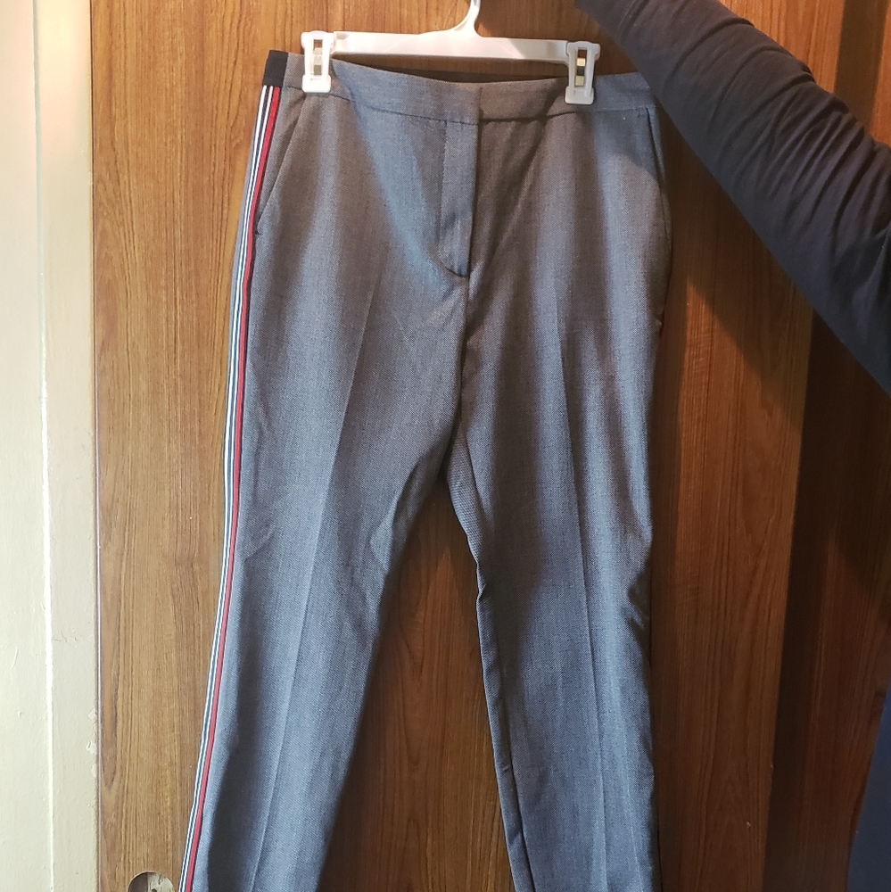 ZARA BRAND CROP PANT WITH SIDE STRIPES